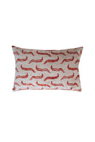 La Casa Antica-İpek Kadife İkat Yastık Kılıfı (40x60cm)-Yastık Kılıfı-1-Milagron.com