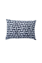 La Casa Antica-İpek Kadife İkat Yastık Kılıfı (40x60cm)-Yastık Kılıfı-1-Milagron.com