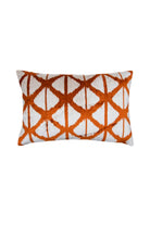 La Casa Antica-İpek Kadife İkat Yastık Kılıfı (40x60cm)-Yastık Kılıfı-1-Milagron.com