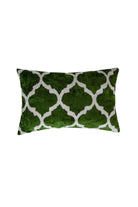 La Casa Antica-İpek Kadife İkat Yastık Kılıfı (40x60cm)-Yastık Kılıfı-1-Milagron.com