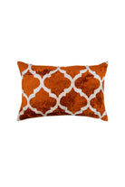 La Casa Antica-İpek Kadife İkat Yastık Kılıfı (40x60cm)-Yastık Kılıfı-1-Milagron.com