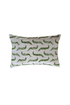 La Casa Antica-İpek Kadife İkat Yastık Kılıfı (40x60cm)-Yastık Kılıfı-1-Milagron.com