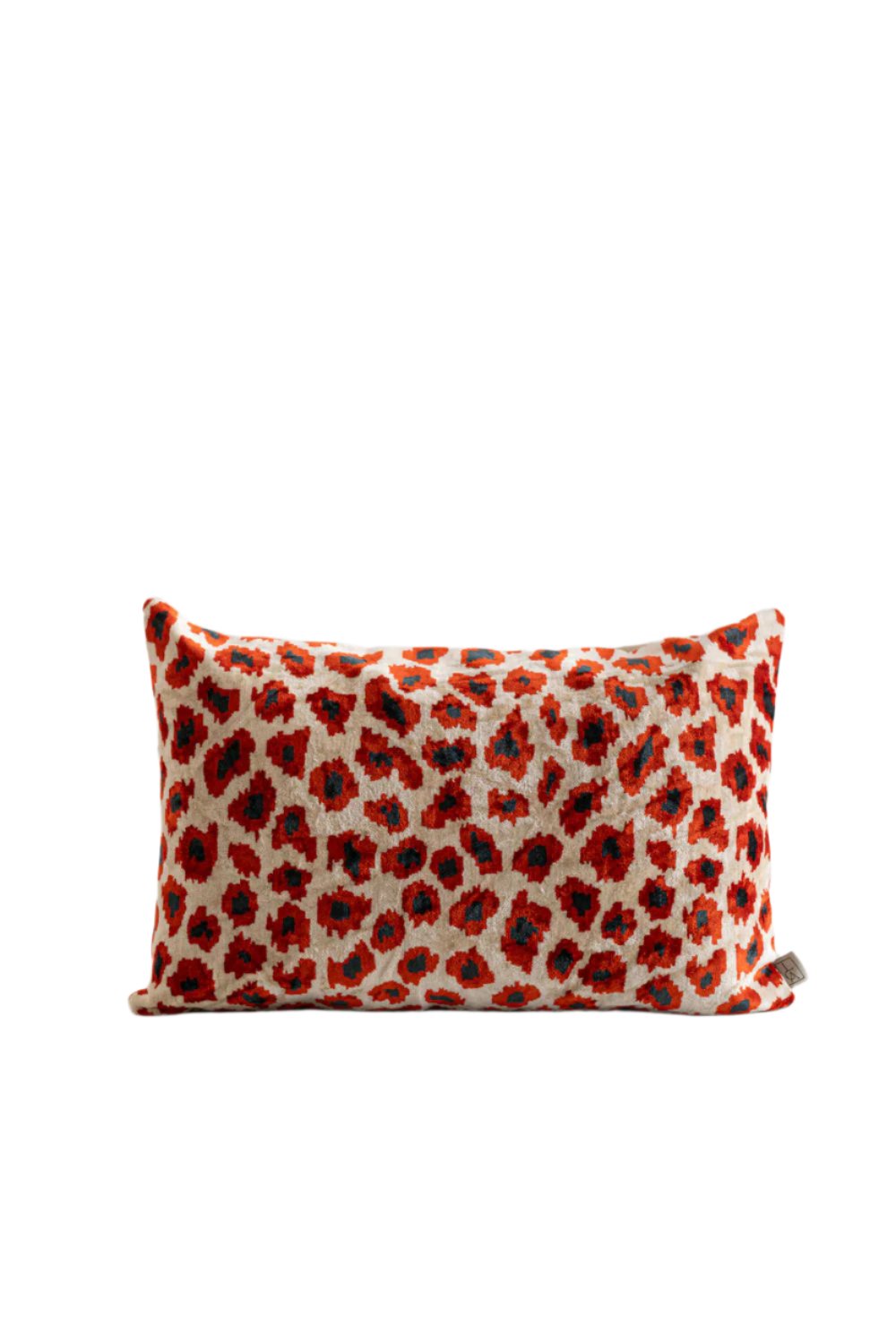 La Casa Antica-İpek Kadife İkat Yastık Kılıfı (40x60cm)-Yastık Kılıfı-1-Milagron.com