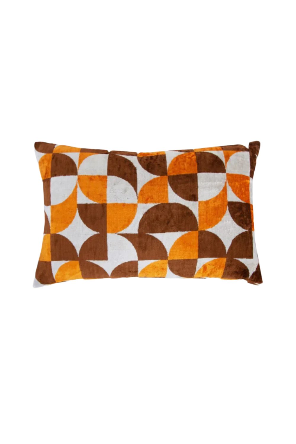 La Casa Antica-İpek Kadife İkat Yastık Kılıfı (40x60cm)-Yastık Kılıfı-1-Milagron.com