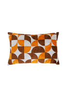 La Casa Antica-İpek Kadife İkat Yastık Kılıfı (40x60cm)-Yastık Kılıfı-1-Milagron.com