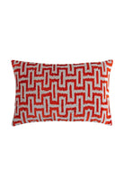 La Casa Antica-İpek Kadife İkat Yastık Kılıfı (40x60cm)-Yastık Kılıfı-1-Milagron.com