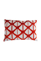 La Casa Antica-İpek Kadife İkat Yastık Kılıfı (40x60cm)-Yastık Kılıfı-1-Milagron.com