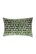 La Casa Antica-İpek Kadife İkat Yastık Kılıfı (40x60cm)-Yastık Kılıfı-1-Milagron.com