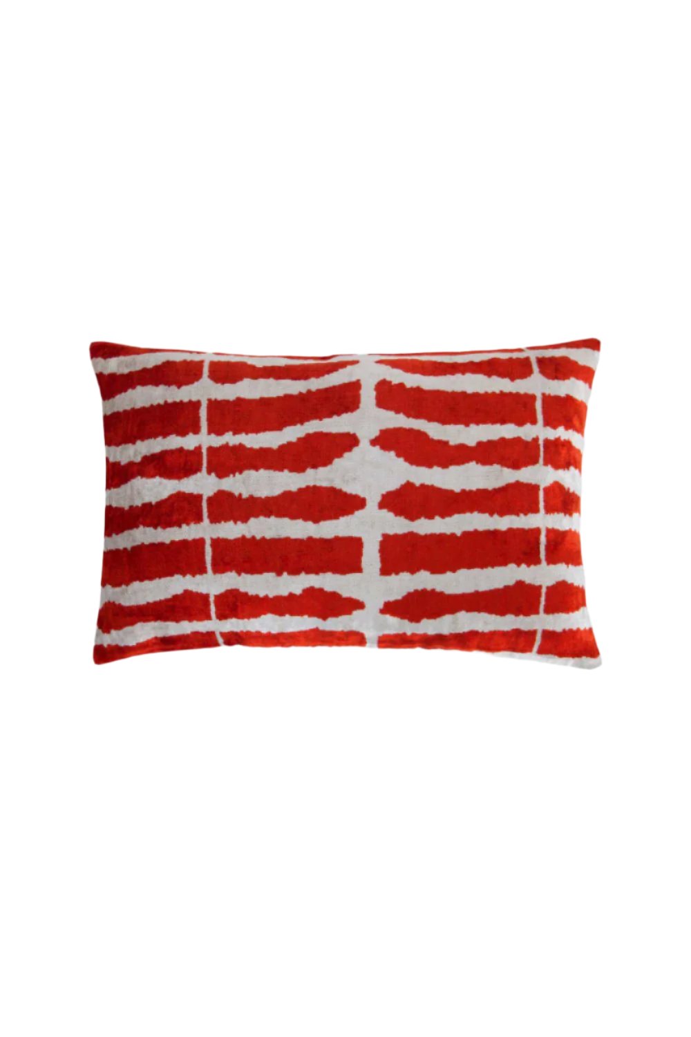 La Casa Antica-İpek Kadife İkat Yastık Kılıfı (40x60cm)-Yastık Kılıfı-1-Milagron.com