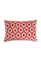 La Casa Antica-İpek Kadife İkat Yastık Kılıfı (40x60cm)-Yastık Kılıfı-1-Milagron.com