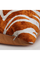 La Casa Antica-İpek Kadife İkat Yastık Kılıfı (40x60cm)-Yastık Kılıfı-2-Milagron.com