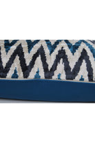 La Casa Antica-İpek Kadife İkat Yastık Kılıfı (40x60cm)-Yastık Kılıfı-2-Milagron.com