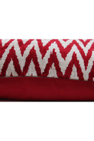 La Casa Antica-İpek Kadife İkat Yastık Kılıfı (40x60cm)-Yastık Kılıfı-2-Milagron.com