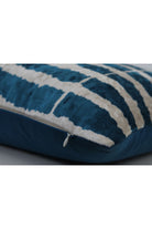 La Casa Antica-İpek Kadife İkat Yastık Kılıfı (40x60cm)-Yastık Kılıfı-2-Milagron.com