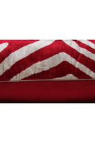 La Casa Antica-İpek Kadife İkat Yastık Kılıfı (40x60cm)-Yastık Kılıfı-2-Milagron.com