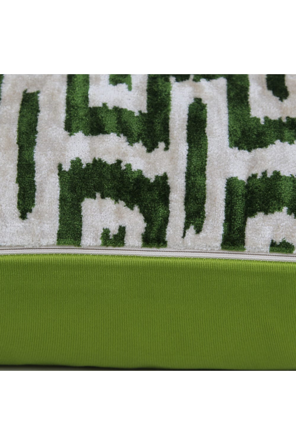 La Casa Antica-İpek Kadife İkat Yastık Kılıfı (40x60cm)-Yastık Kılıfı-2-Milagron.com