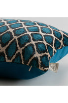 La Casa Antica-İpek Kadife İkat Yastık Kılıfı (40x60cm)-Yastık Kılıfı-2-Milagron.com