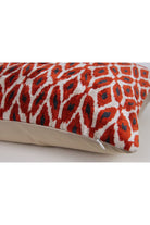 La Casa Antica-İpek Kadife İkat Yastık Kılıfı (40x60cm)-Yastık Kılıfı-2-Milagron.com