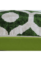 La Casa Antica-İpek Kadife İkat Yastık Kılıfı (40x60cm)-Yastık Kılıfı-2-Milagron.com