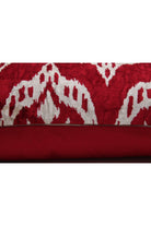 La Casa Antica-İpek Kadife İkat Yastık Kılıfı (40x60cm)-Yastık Kılıfı-2-Milagron.com