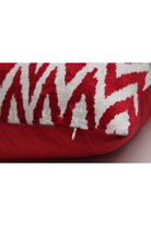 La Casa Antica-İpek Kadife İkat Yastık Kılıfı (40x60cm)-Yastık Kılıfı-3-Milagron.com