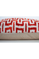 La Casa Antica-İpek Kadife İkat Yastık Kılıfı (40x60cm)-Yastık Kılıfı-3-Milagron.com