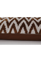 La Casa Antica-İpek Kadife İkat Yastık Kılıfı (40x60cm)-Yastık Kılıfı-3-Milagron.com