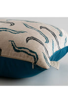 La Casa Antica-İpek Kadife İkat Yastık Kılıfı (40x60cm)-Yastık Kılıfı-3-Milagron.com