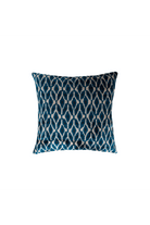 La Casa Antica-İpek Kadife İkat Yastık Kılıfı (50x50cm)-Yastık Kılıfı-1-Milagron.com