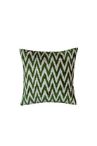 La Casa Antica-İpek Kadife İkat Yastık Kılıfı (50x50cm)-Yastık Kılıfı-1-Milagron.com