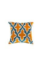 La Casa Antica-İpek Kadife İkat Yastık Kılıfı (50x50cm)-Yastık Kılıfı-1-Milagron.com