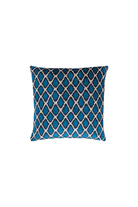 La Casa Antica-İpek Kadife İkat Yastık Kılıfı (50x50cm)-Yastık Kılıfı-1-Milagron.com