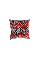 La Casa Antica-İpek Kadife İkat Yastık Kılıfı (50x50cm)-Yastık Kılıfı-1-Milagron.com