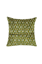 La Casa Antica-İpek Kadife İkat Yastık Kılıfı (50x50cm)-Yastık Kılıfı-1-Milagron.com