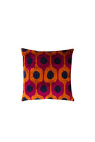 La Casa Antica-İpek Kadife İkat Yastık Kılıfı (50x50cm)-Yastık Kılıfı-1-Milagron.com