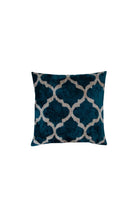 La Casa Antica-İpek Kadife İkat Yastık Kılıfı (50x50cm)-Yastık Kılıfı-1-Milagron.com