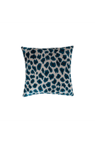 La Casa Antica-İpek Kadife İkat Yastık Kılıfı (50x50cm)-Yastık Kılıfı-1-Milagron.com