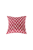 La Casa Antica-İpek Kadife İkat Yastık Kılıfı (50x50cm)-Yastık Kılıfı-1-Milagron.com