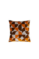 La Casa Antica-İpek Kadife İkat Yastık Kılıfı (50x50cm)-Yastık Kılıfı-1-Milagron.com