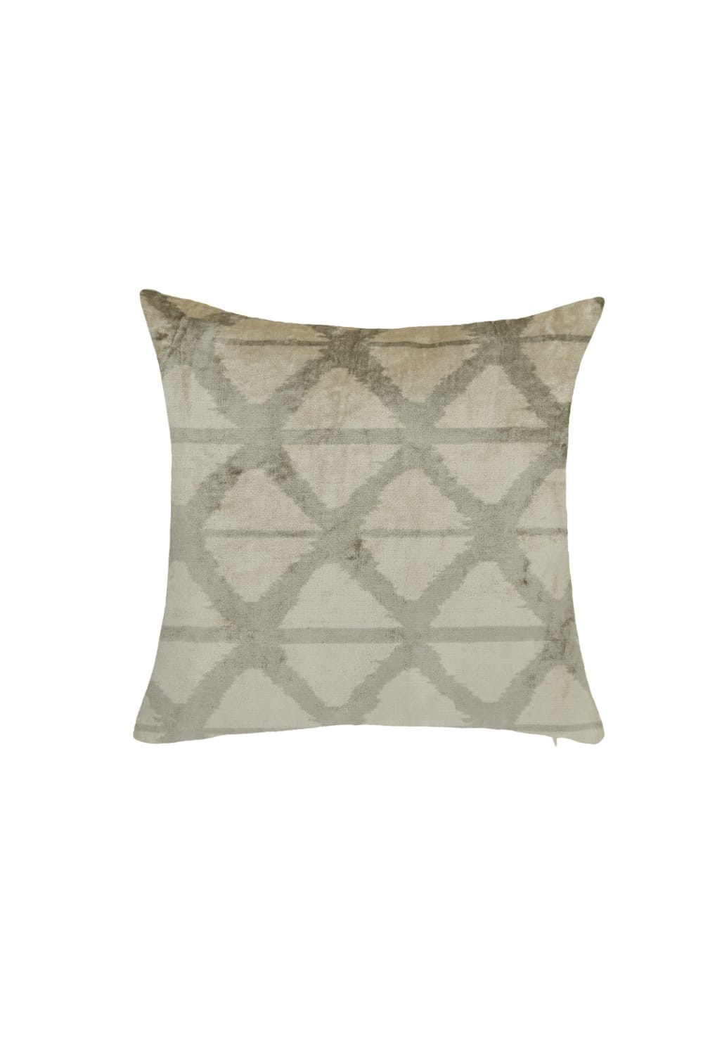 La Casa Antica-İpek Kadife İkat Yastık Kılıfı (50x50cm)-Yastık Kılıfı-1-Milagron.com