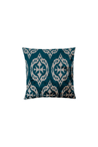 La Casa Antica-İpek Kadife İkat Yastık Kılıfı (50x50cm)-Yastık Kılıfı-1-Milagron.com