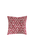 La Casa Antica-İpek Kadife İkat Yastık Kılıfı (50x50cm)-Yastık Kılıfı-1-Milagron.com