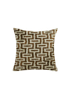 La Casa Antica-İpek Kadife İkat Yastık Kılıfı (50x50cm)-Yastık Kılıfı-1-Milagron.com