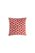 La Casa Antica-İpek Kadife İkat Yastık Kılıfı (50x50cm)-Yastık Kılıfı-1-Milagron.com