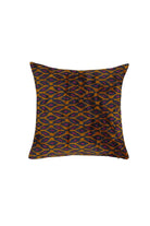 La Casa Antica-İpek Kadife İkat Yastık Kılıfı (50x50cm)-Yastık Kılıfı-1-Milagron.com