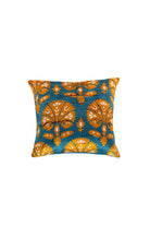 La Casa Antica-İpek Kadife İkat Yastık Kılıfı (50x50cm)-Yastık Kılıfı-1-Milagron.com