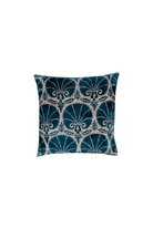 La Casa Antica-İpek Kadife İkat Yastık Kılıfı (50x50cm)-Yastık Kılıfı-1-Milagron.com