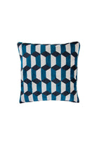 La Casa Antica-İpek Kadife İkat Yastık Kılıfı (50x50cm)-Yastık Kılıfı-1-Milagron.com