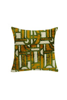 La Casa Antica-İpek Kadife İkat Yastık Kılıfı (50x50cm)-Yastık Kılıfı-1-Milagron.com