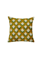 La Casa Antica-İpek Kadife İkat Yastık Kılıfı (50x50cm)-Yastık Kılıfı-1-Milagron.com